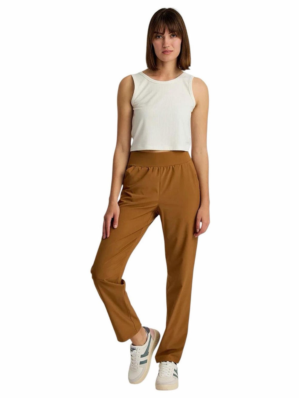 FREE FLY Breeze Flats Pants Russet Brown S NWT Trail Hiking Activewear Small
